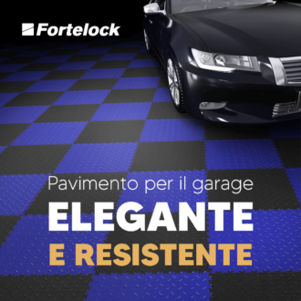 Piastrelle in PVC Fortelock: il pavimento ideale per il garage