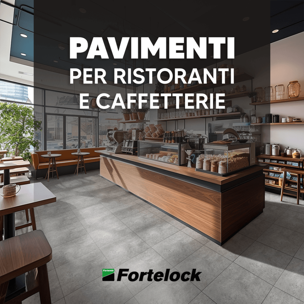 Pavimenti per ristoranti e caffetterie